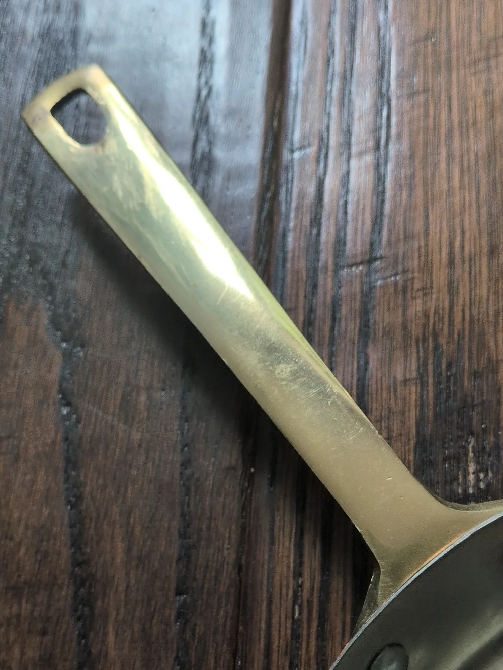 Vintage copper checkered